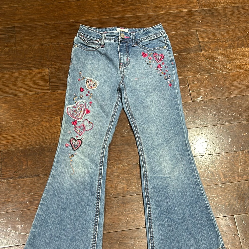 super cute kids flare jeans